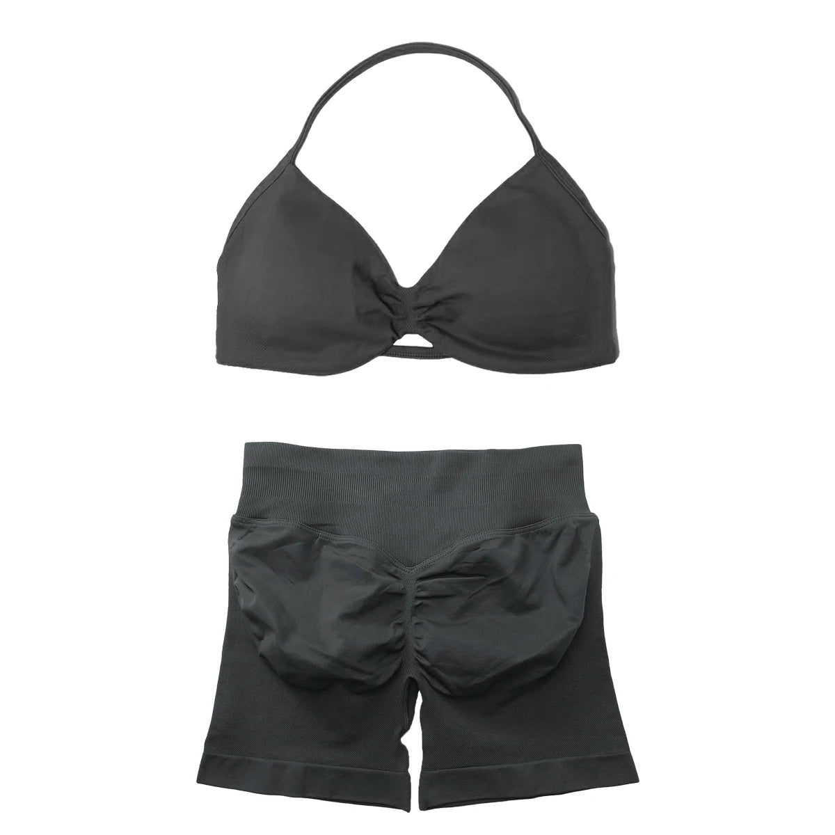 BLAZEMOVE Yoga Set 2 Piece Sportswear Woman Gym Strappy Bra And Shorts Activewear Pilates Clothes Sports Workout Fitness Suit