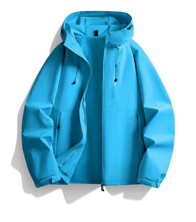 Unisex Outdoor Waterproof Jacket Windbreaker Coat Women‘s Spring Autumn Hiking Cycling Rainproof Jacket Lightweight Clothing