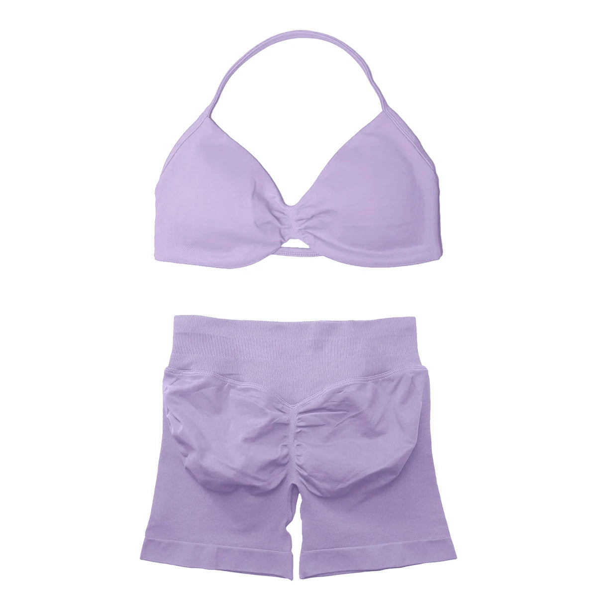 BLAZEMOVE Yoga Set 2 Piece Sportswear Woman Gym Strappy Bra And Shorts Activewear Pilates Clothes Sports Workout Fitness Suit