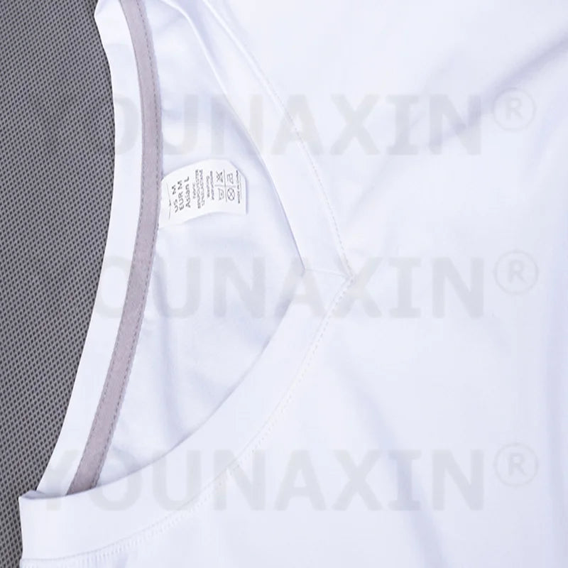 Men's Running Yoga Gym Fitness Training Sports Skinny Tight Base Layer V-neck Short Sleeves T-Shirt Top Sportwear Activewear